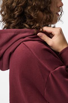 Pieces Sweatshirt b&aacute;sica com capuz