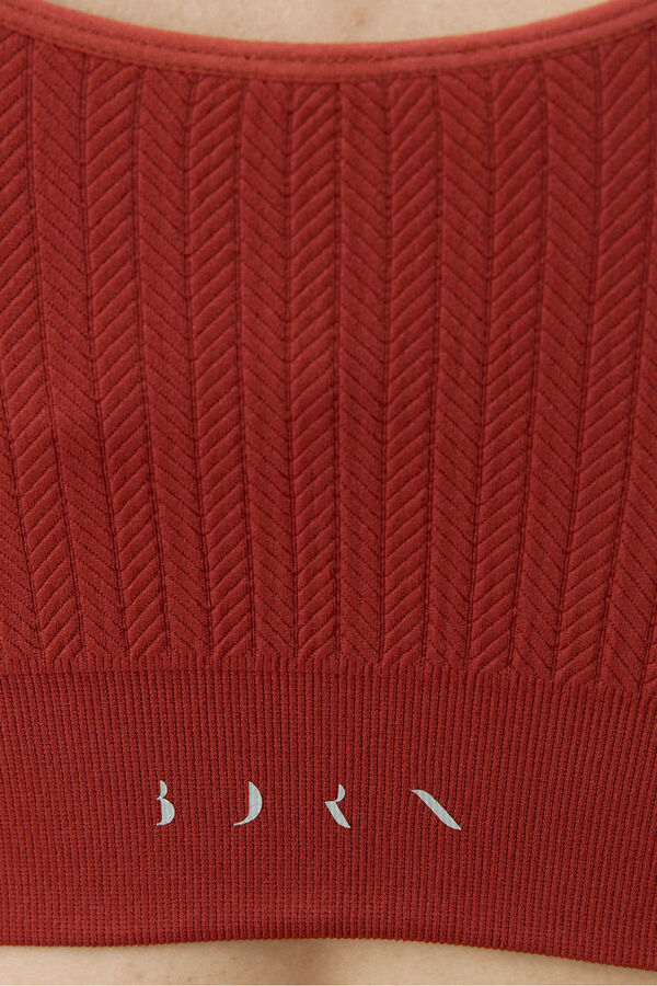 Born Living Yoga Top desportivo Zinara vermelho vermelho