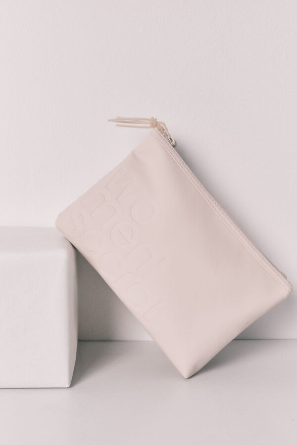 Women'secret Beli srednji dvostruki neseser Bež