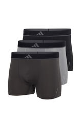 Adidas Pack of 3 Active Micro Flex Eco boxers  printed