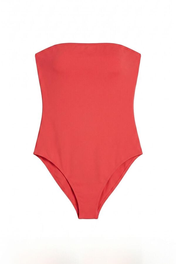 HI&BYE Crveni bandeau kupaći kostim Crvena