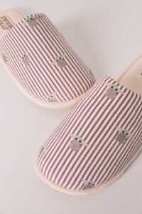 Women'secret Grogu prugaste sobne papuče