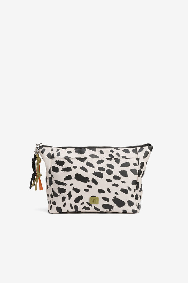 Vilanova Cosmetic Bag with Strings Print