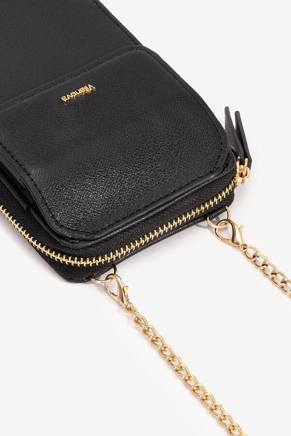 Womensecret Phone bag with chain strap noir