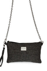 De La Mur Dana Clutch Handbag Crna