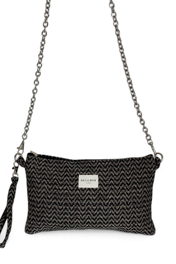 De La Mur Dana Clutch Handbag Crna