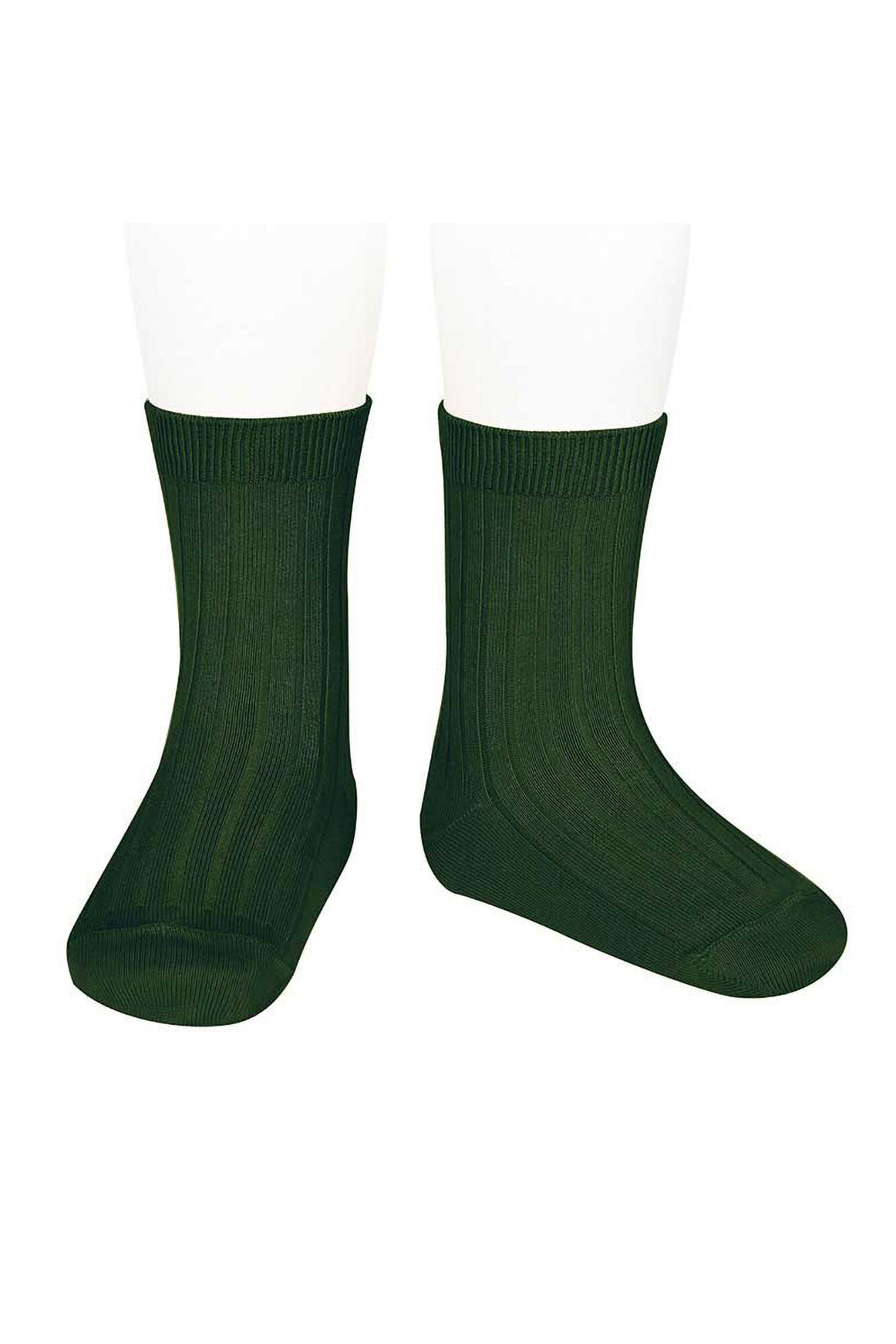 Condor Meias curtas b&aacute;sicas caneladas