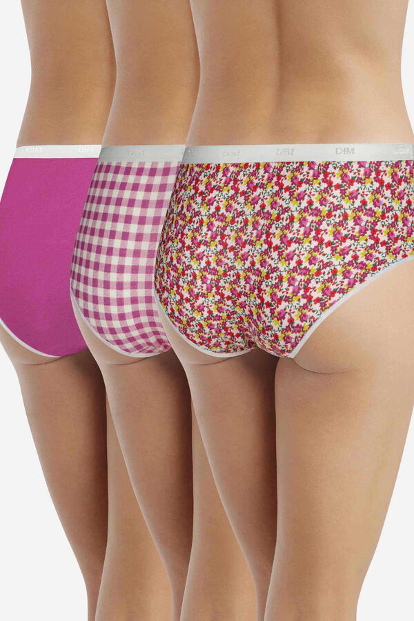 DIM Pack 3 cuecas estampadas estampado