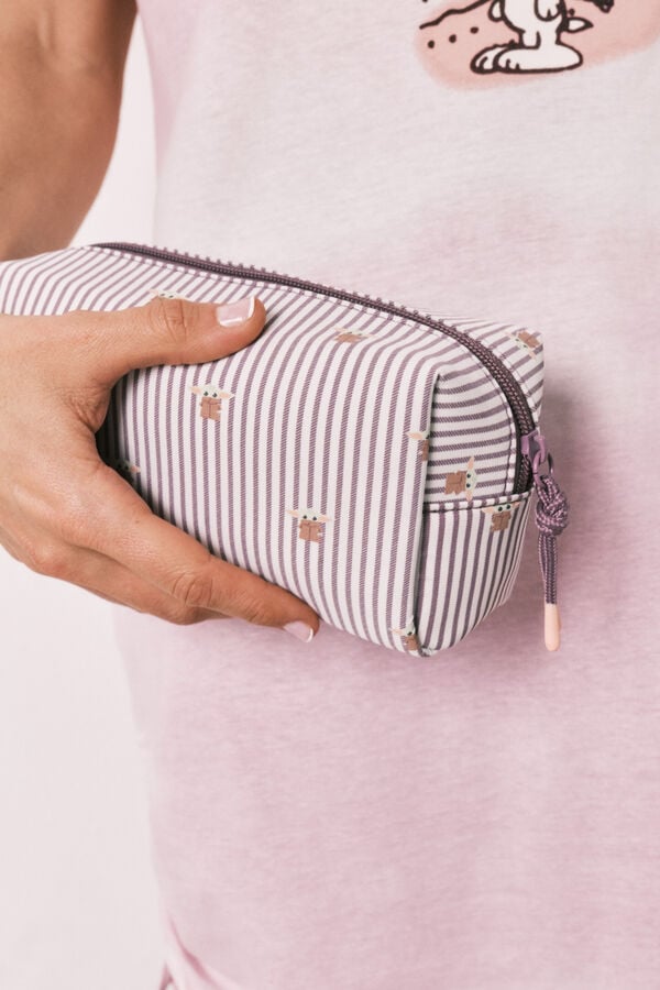 Women'secret Prugasti neseser Baby Yoda Bež