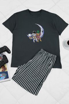 Trendyol Pijama hombre rayas manga corta