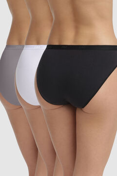 DIM Pack 3 bragas Pockets Ecodim