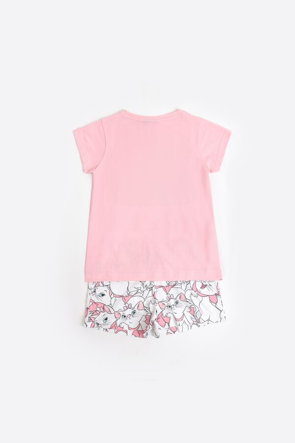 Admas Pijama curto Marie Aristogatos rosa