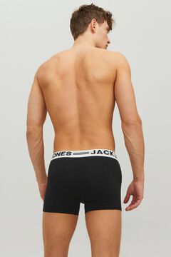 Jack & Jones Pack 3 boxers em algod&atilde;o