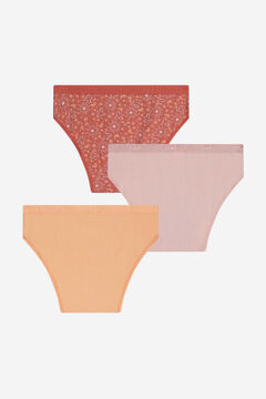 DIM Pack 3 bragas ni&ntilde;a estampadas