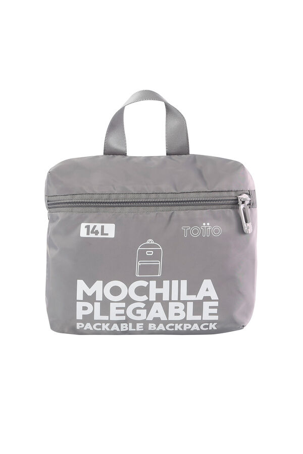 Totto Mochila plegable Xingu -Titanio gris