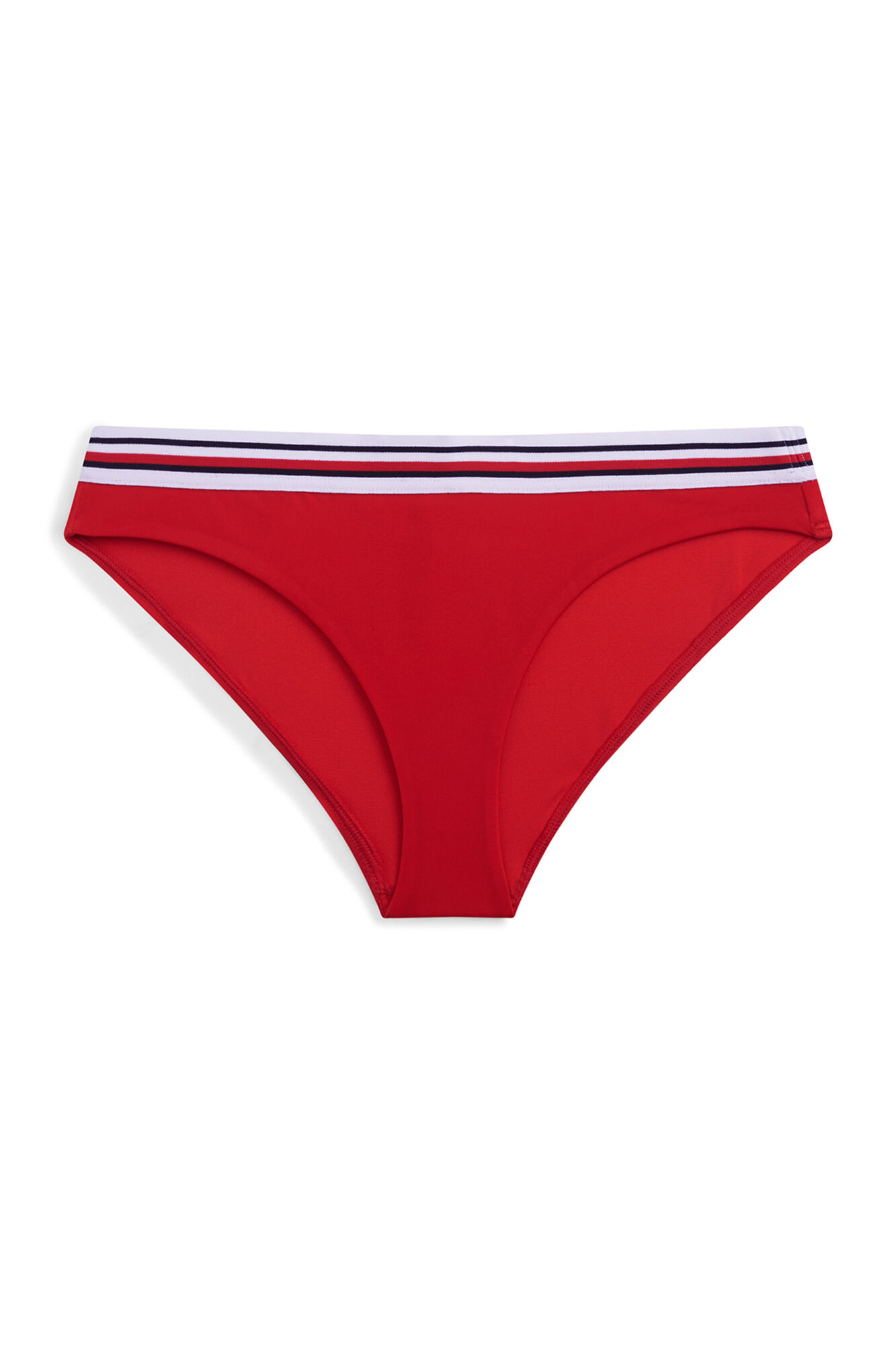 Tommy Hilfiger Cueca de biqu&iacute;ni de riscas globais