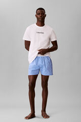 Calvin Klein Conjunto pijama corto rayas estampado
