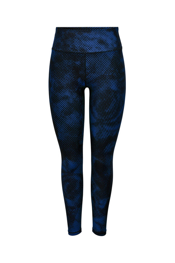Only Play Legging JAM tiro alto azul