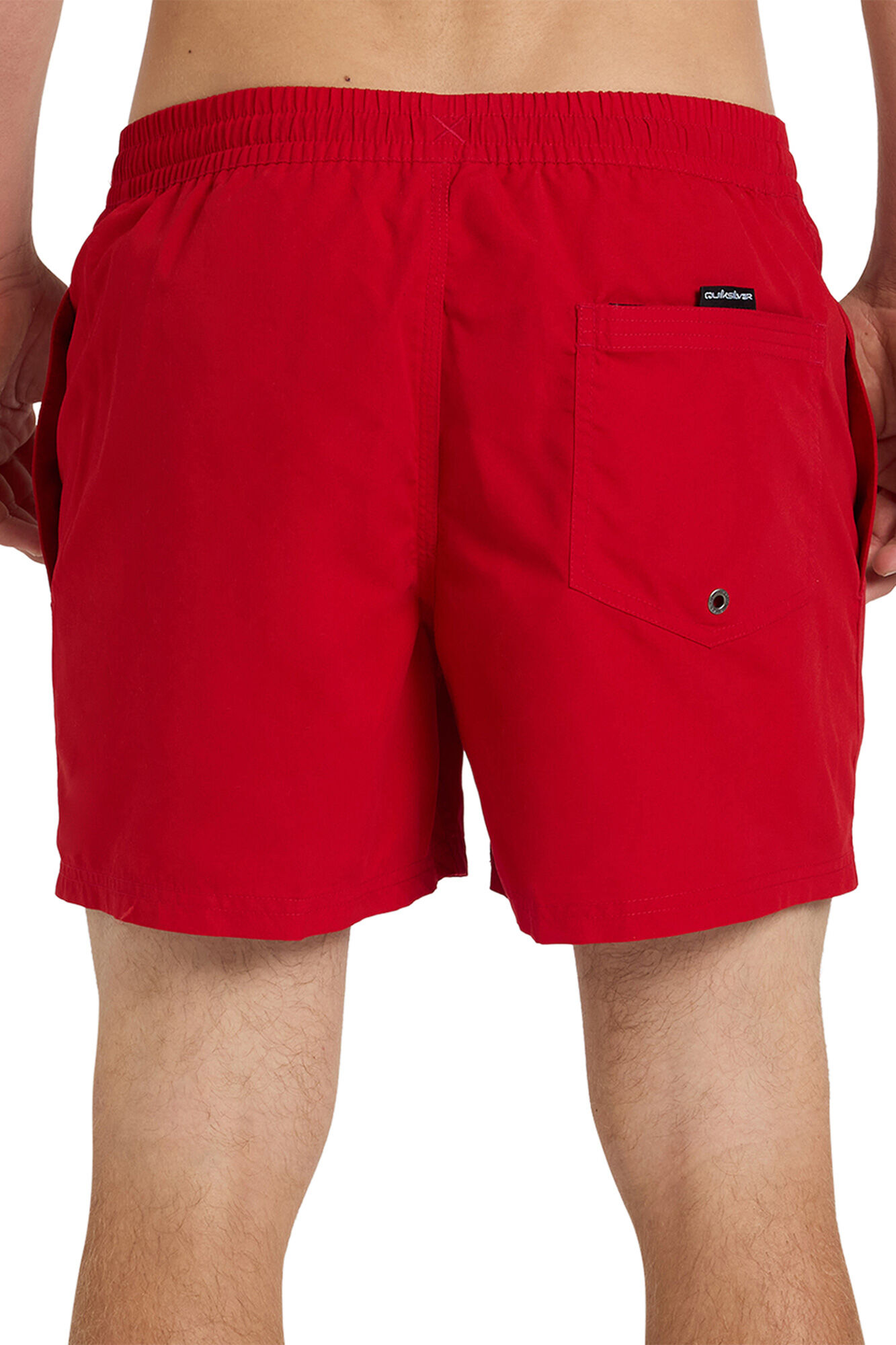 Quiksilver Ba&ntilde;ador corto liso cordones