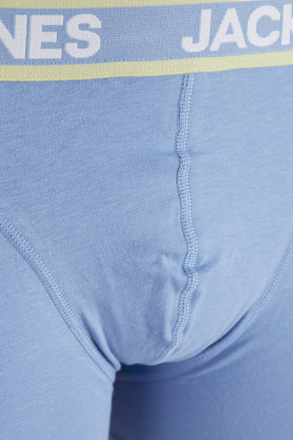 Jack & Jones Pack 3 boxers algod&oacute;n azul