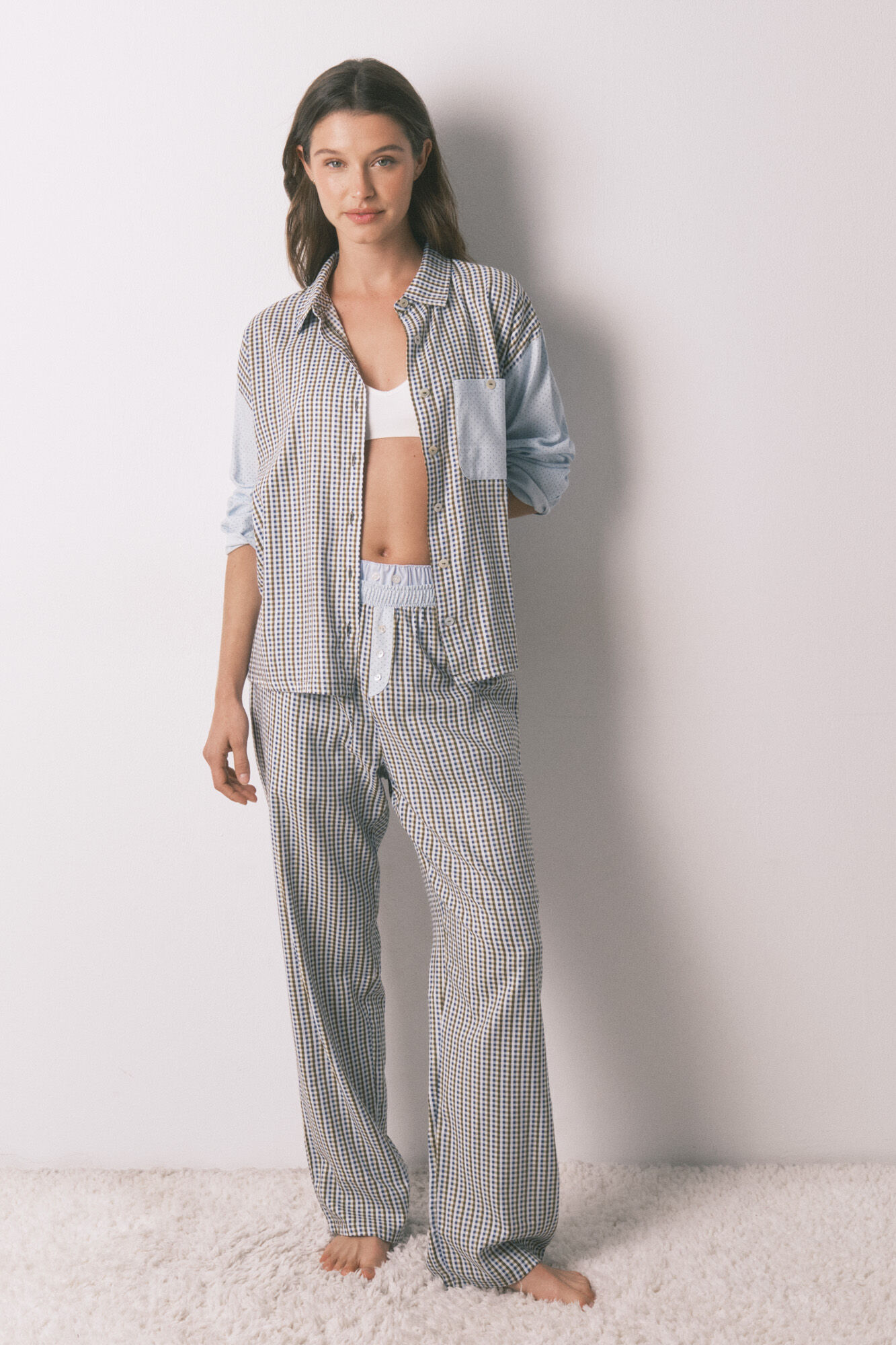 Women'secret Dugačka pidžama sa tufnama 