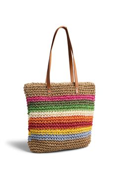 Pieces Shopper Paperstraw playa