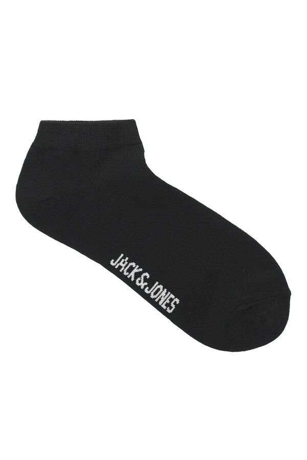 Jack & Jones Lot 7 chaussettes courtes basiques blanc