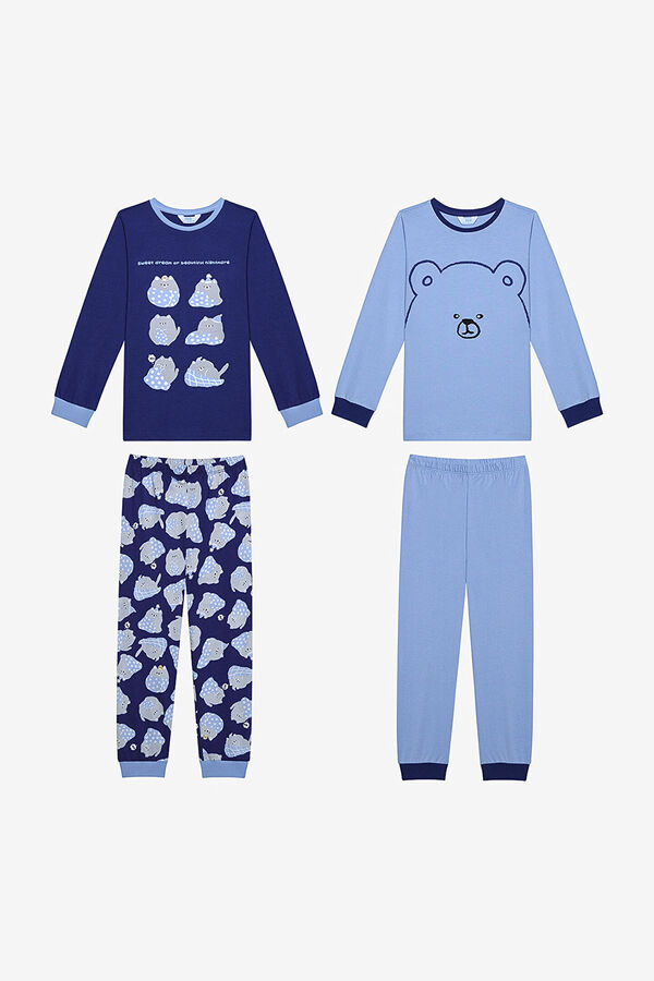 Penti Pack of 2 boy's pajamas printed