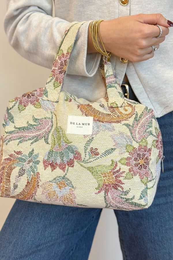 De La Mur Necessaire Extra Grande com Al&ccedil;as Colorida estampado