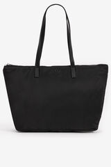 Vilanova Bolso shopper de nylon negro