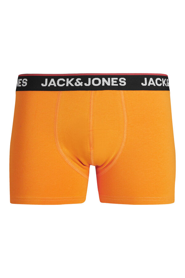 Jack & Jones 5-pack cotton boxers burgundy