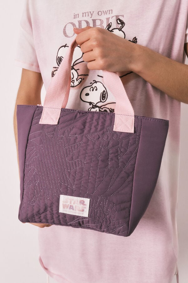 Women'secret Ljubičasta Star Wars torba za ručak Ljubičasta