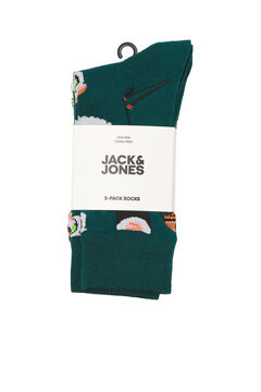 Jack & Jones Pack 3 calcetines sushi