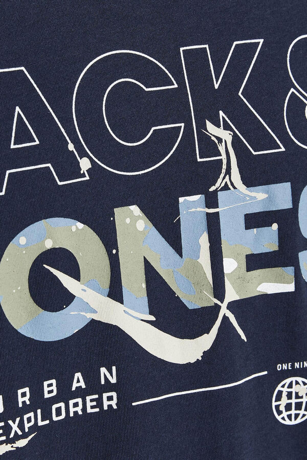 Jack & Jones Short-sleeved T-shirt bleu