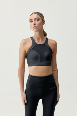 Sujetador top deportivo Luana negro