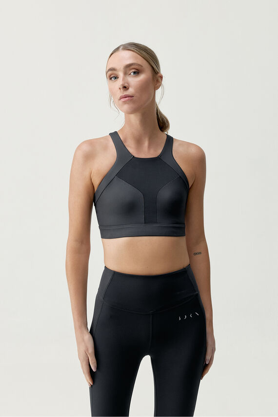 Sujetador top deportivo Luana negro