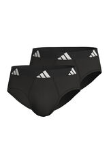 Adidas Pack de 2 calzoncillos de algod&oacute;n Active Flex negro