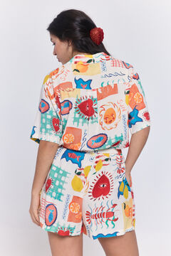 Pieces Saia-cal&ccedil;&atilde;o em viscose ECOVERO&trade;