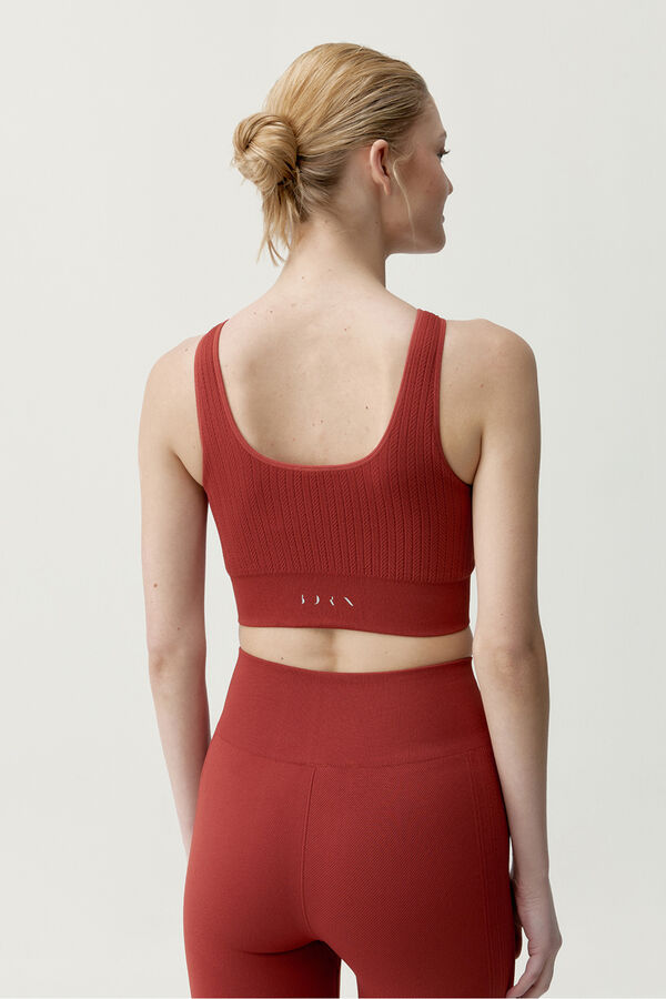 Born Living Yoga Top desportivo Zinara vermelho vermelho