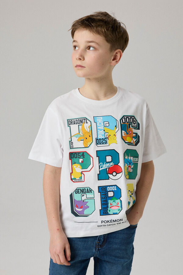 Name It T-shirt Pokemon branco