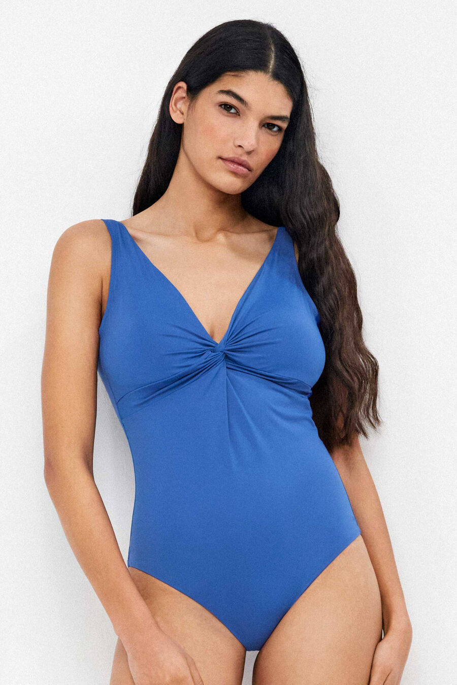 Bañador efecto moldeador sin aro