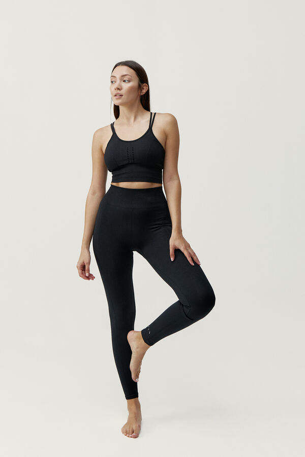 Born Living Yoga Sujetador top deportivo India negro&nbsp; negro