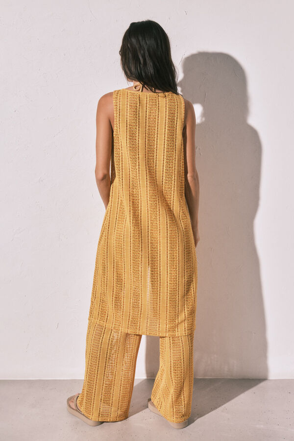 Women'secret &Scaron;arena heklana duga otvorena tunika Print