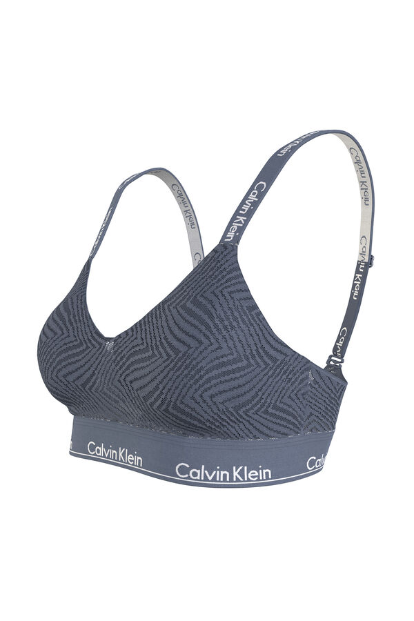 Womensecret Bralette encaje Calvin Klein azul