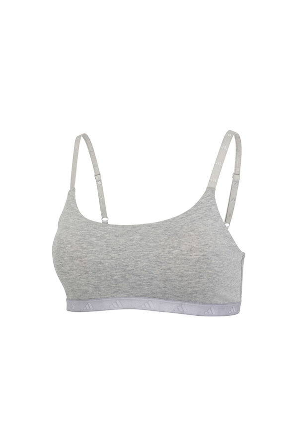 Adidas Active Essential Cotton Bra  Siva