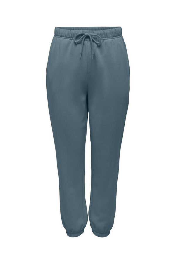 Only Play Cal&ccedil;as jogger algod&atilde;o cinzento