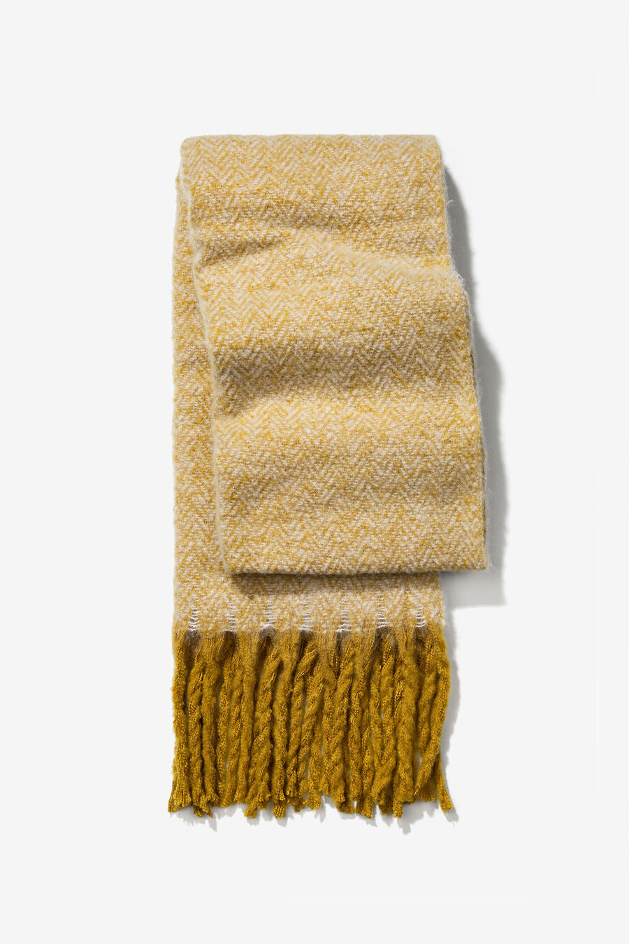 Bufanda Texturizada Bicolor