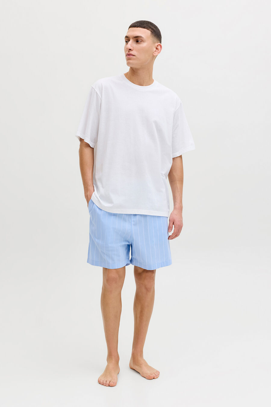 Conjunto pijama corto algodón