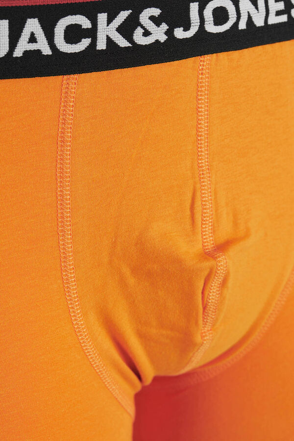 Jack & Jones 5-pack cotton boxers burgundy