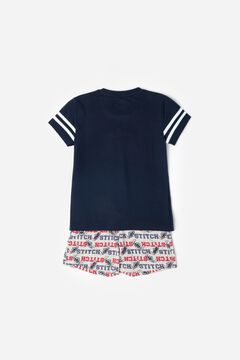 Admas Pijama corto Stitch university